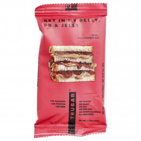 Trubar, Get In My Belly, протеиновый батончик на растительной основе, 12 батончиков по 50 г (1,76 унции) в Москве - eco-herb.ru | фото