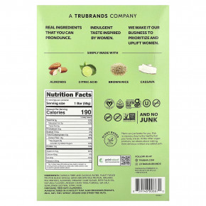 Trubar, протеиновый батончик на растительной основе, взбитый с лаймом, 12 батончиков по 50 г (1,76 унции) в Москве - eco-herb.ru | фото