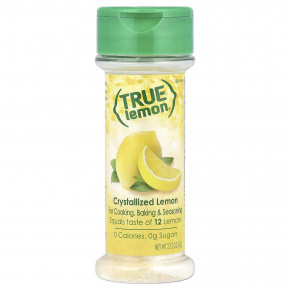 True Citrus, True Lemon®, кристаллизованный лимон, 60 г (2,12 унции) - описание