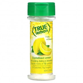 True Citrus, True Lemon, кристаллизованный лимон, 60 г - описание