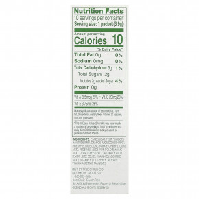 True Citrus, True Lemon®, смесь для приготовления детского напитка, фруктовый пунш, 10 пакетиков по 3,9 г (0,14 унции) в Москве - eco-herb.ru | фото