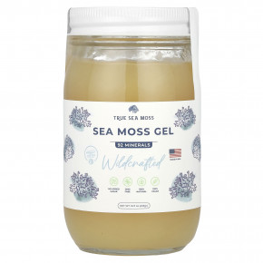 True Sea Moss, Гель с морским мохом, дикорастущий, 453 г (16 жидк. унц.) в Москве - eco-herb.ru | фото