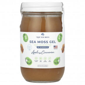 True Sea Moss, Гель с морским мохом, яблоком и корицей, 453 г (16 жидк. унц.) в Москве - eco-herb.ru | фото