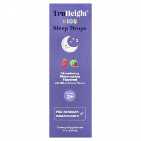 TruHeight, Капли для сна, для детей от 2 лет, с клубникой и арбузом, 30 мл (1 жидк. Унция) в Москве - eco-herb.ru | фото