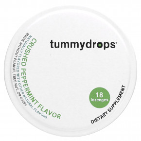 Tummydrops, Леденцы с перечной мятой, 18 леденцов - описание | фото