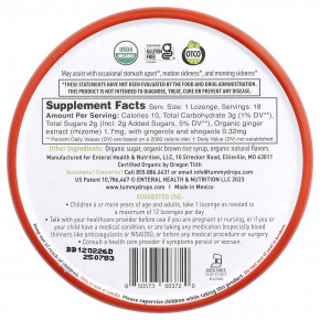 Tummydrops, органическое осеннее яблоко и имбирь, 18 пастилок в Москве - eco-herb.ru | фото