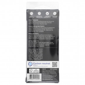 Tweezerman, заостренный пинцет, из высококачественной стали, 1 шт. в Москве - eco-herb.ru | фото