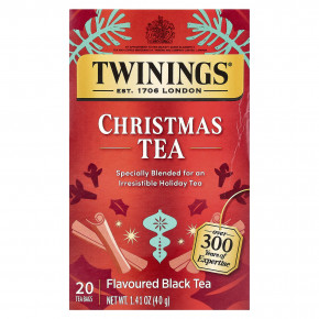 Twinings, ароматизированный черный чай, ночной чай, 20 чайных пакетиков, 40 г (1,41 унции) - описание