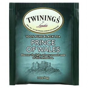 Twinings, Чай Принц Уэльский, 20 пакетиков, 1.41 унций (40 г) в Москве - eco-herb.ru | фото