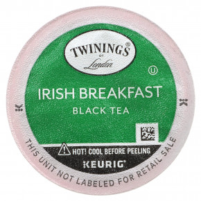 Twinings, Чистый черный чай, ирландский завтрак, 24 капсулы, по 3 г (0,11 унции) в Москве - eco-herb.ru | фото