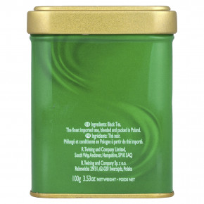 Twinings, классический, ирландский завтрак, рассыпной чай, 100 г (3,53 унции) в Москве - eco-herb.ru | фото