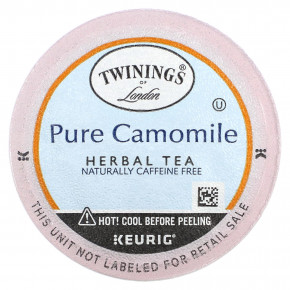 Twinings, Травяной чай с ромашкой, без кофеина, 24 капсулы, по 3 г (0,11 унции) (Товар снят с продажи) в Москве - eco-herb.ru | фото