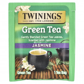 Twinings, Зеленый чай, жасмин, 20 чайных пакетиков, 40 г (1,41 унции) в Москве - eco-herb.ru | фото