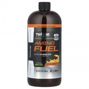 Twinlab, Amino Fuel, Orange Rush, 946 мл (32 жидк. унц.) - описание | фото