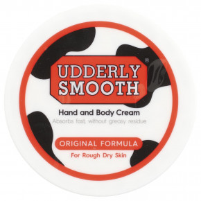 Udderly Smooth, крем для рук и тела, для огрубевшей и сухой кожи, оригинальная формула, 283 г (10 унций) в Москве - eco-herb.ru | фото