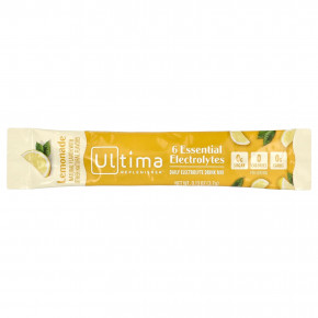 Ultima Replenisher, смесь для приготовления электролитического напитка, со вкусом лимонада, 20 стиков, 3,7 г (0,13 унции) каждый в Москве - eco-herb.ru | фото