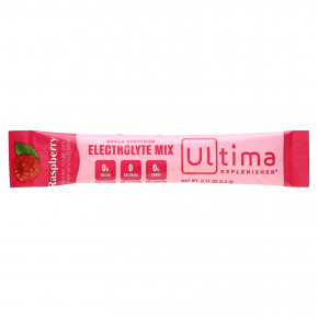 Ultima Replenisher, Смесь электролитов, малина, 20 пакетиков по 3,2 г (0,11 унции) в Москве - eco-herb.ru | фото