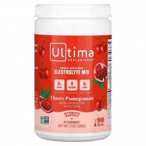 Ultima Replenisher, Смесь электролитов, вишня и гранат, 306 г (11 унций) - описание