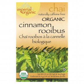 Uncle Lee's Tea, Imperial Organic, ройбуш с корицей, без кофеина, 18 чайных пакетиков, 32,4 г (1,14 унции) (Товар снят с продажи) в Москве - eco-herb.ru | изображение Uncle Lee's Tea, Imperial Organic, ройбуш с корицей, без кофеина, 18 чайных пакетиков, 32,4 г (1,14 унции) (Товар снят с продажи) в Москве - eco-herb.ru | фото