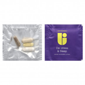 Universal U, De-Stress & Sleep, 30 Pill Packs в Москве - eco-herb.ru | фото