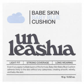 Unleashia, Babe Skin, Baby Blue Cushion, SPF40 / PA ++, 23 Вт Jolly, 15 г (0,52 унции) в Москве - eco-herb.ru | фото