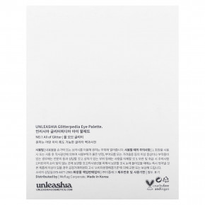 Unleashia, палитра теней для век с блестками, № 1, блестящая палитра, 0,233 унции в Москве - eco-herb.ru | изображение Unleashia, палитра теней для век с блестками, № 1, блестящая палитра, 0,233 унции в Москве - eco-herb.ru | фото