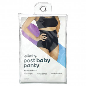 UpSpring, Post Baby Panty, большие / очень большие, черные, 1 шт. - описание