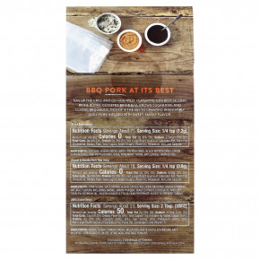 Urban Accents, Набор для свинины Sweet & Smoky BBQ, 198 г (7 унций) в Москве - eco-herb.ru | фото