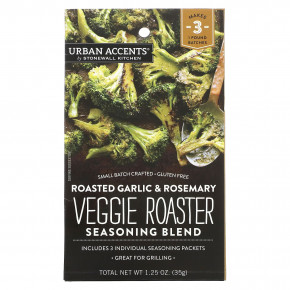 Urban Accents, Смесь приправ Veggie Roaster, обжаренный чеснок и розмарин, 35 г (1,25 унции) (Товар снят с продажи) в Москве - eco-herb.ru | фото