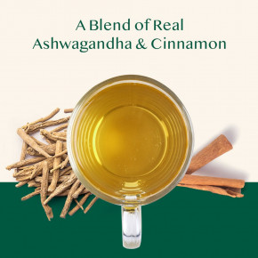 VAHDAM India, Infusions, травяной чай, ашваганда и корица, без кофеина, 18 пакетиков для заваривания, 28,8 г (1,02 унции) в Москве - eco-herb.ru | фото