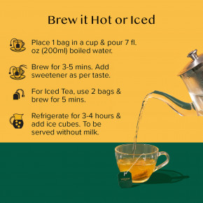 VAHDAM India, Infusions, травяной чай, куркума и имбирь, без кофеина, 18 пакетиков для заваривания, 32,4 г (1,14 унции) в Москве - eco-herb.ru | фото