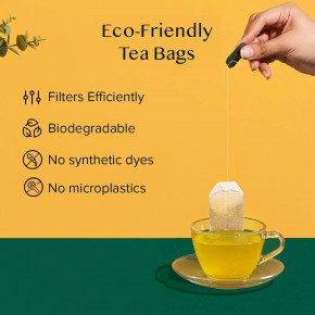 VAHDAM India, Infusions, травяной чай, куркума и матча, 18 пакетиков для заваривания, 27 г (0,95 унции) в Москве - eco-herb.ru | фото