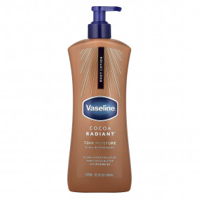 Vaseline, Cocoa Radiant®, лосьон для тела, для сухой и тусклой кожи, 600 мл (20,3 жидк. унции) - описание | фото
