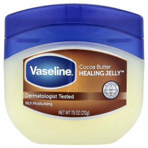 Vaseline, Healing Jelly™ с маслом какао, 212 г (7,5 унции) - описание | фото