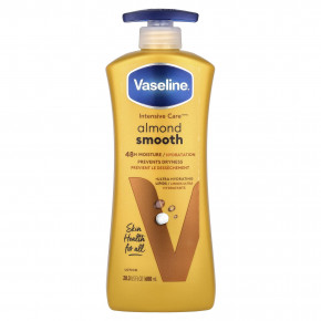 Vaseline, Intensive Care™, Almond Smooth Lotion, 20.3 fl oz (600 ml) - описание | фото