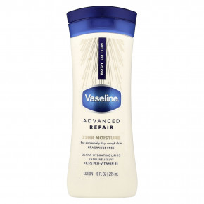 Vaseline, улучшенная формула для восстановления тела, без отдушки, 295 мл (10 жидк. унций) - описание | фото