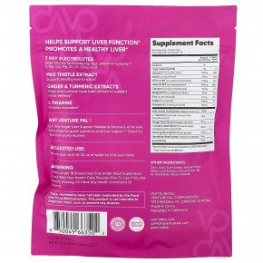 Venture Pal, Hydration Boost + поддержка печени, смесь для приготовления электролитического напитка, со вкусом ягодного ассорти, 16 пакетиков-стиков по 6 г (0,21 унции) в Москве - eco-herb.ru | фото