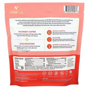 VitaCup, Растворимый кофе Slim Blend, средней обжарки, 24 палочки, по 3,7 г (0,13 унции) каждая в Москве - eco-herb.ru | фото