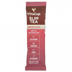 VitaCup, Slim Instant Tea, чай улун премиум-класса, 24 шт. На одну порцию, по 2,65 г (0,09 унции) в Москве - eco-herb.ru | фото