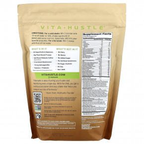 VitaHustle, One Superfood Protein, кофе латте, 670 г (1,47 фунта) в Москве - eco-herb.ru | фото