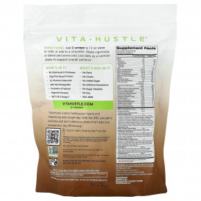 VitaHustle, One Superfood Protein, протеин из суперфудов, печенье и сливки, 637 г (1,40 фунта) в Москве - eco-herb.ru | фото