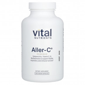 Vital Nutrients, Aller-C, 200 веганских капсул в Москве - eco-herb.ru | фото