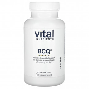 Vital Nutrients, BCQ, 120 веганских капсул - описание