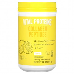 Vital Proteins, Коллагеновые пептиды, лимон, 313 г (11 унций) в Москве - eco-herb.ru | фото
