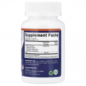 Vitamatic, Комплекс L.Reuteri, 60 капсул с гипромеллозой DRcaps® в Москве - eco-herb.ru | изображение Vitamatic, Комплекс L.Reuteri, 60 капсул с гипромеллозой DRcaps® в Москве - eco-herb.ru | фото