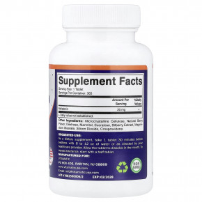 Vitamatic, Мелатонин, натуральные ягоды, 20 мг, 365 быстро растворяющихся таблеток в Москве - eco-herb.ru | фото