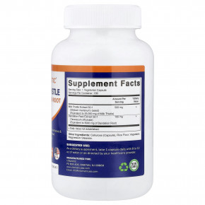 Vitamatic, Расторопша + корень одуванчика, 180 вегетарианских капсул в Москве - eco-herb.ru | изображение Vitamatic, Расторопша + корень одуванчика, 180 вегетарианских капсул в Москве - eco-herb.ru | фото