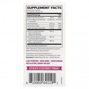 Vitauthority, активатор роста волос, 30 капсул в Москве - eco-herb.ru | изображение Vitauthority, активатор роста волос, 30 капсул в Москве - eco-herb.ru | фото