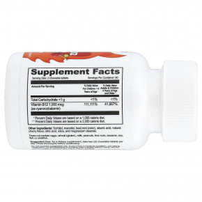 VitaWorks, витамин B12 для детей, со вкусом вишни, 120 жевательных таблеток в Москве - eco-herb.ru | изображение VitaWorks, витамин B12 для детей, со вкусом вишни, 120 жевательных таблеток в Москве - eco-herb.ru | фото