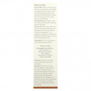 Viva Naturals, Масло сладкого миндаля, 473 мл (16 жидк. унц.) в Москве - eco-herb.ru | фото